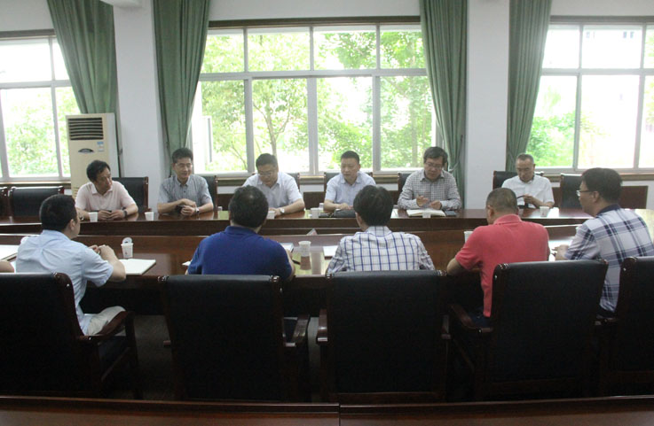 1.宣传组与缙云中学董事长施林栋等座谈,并签署共建优质生源基地协议